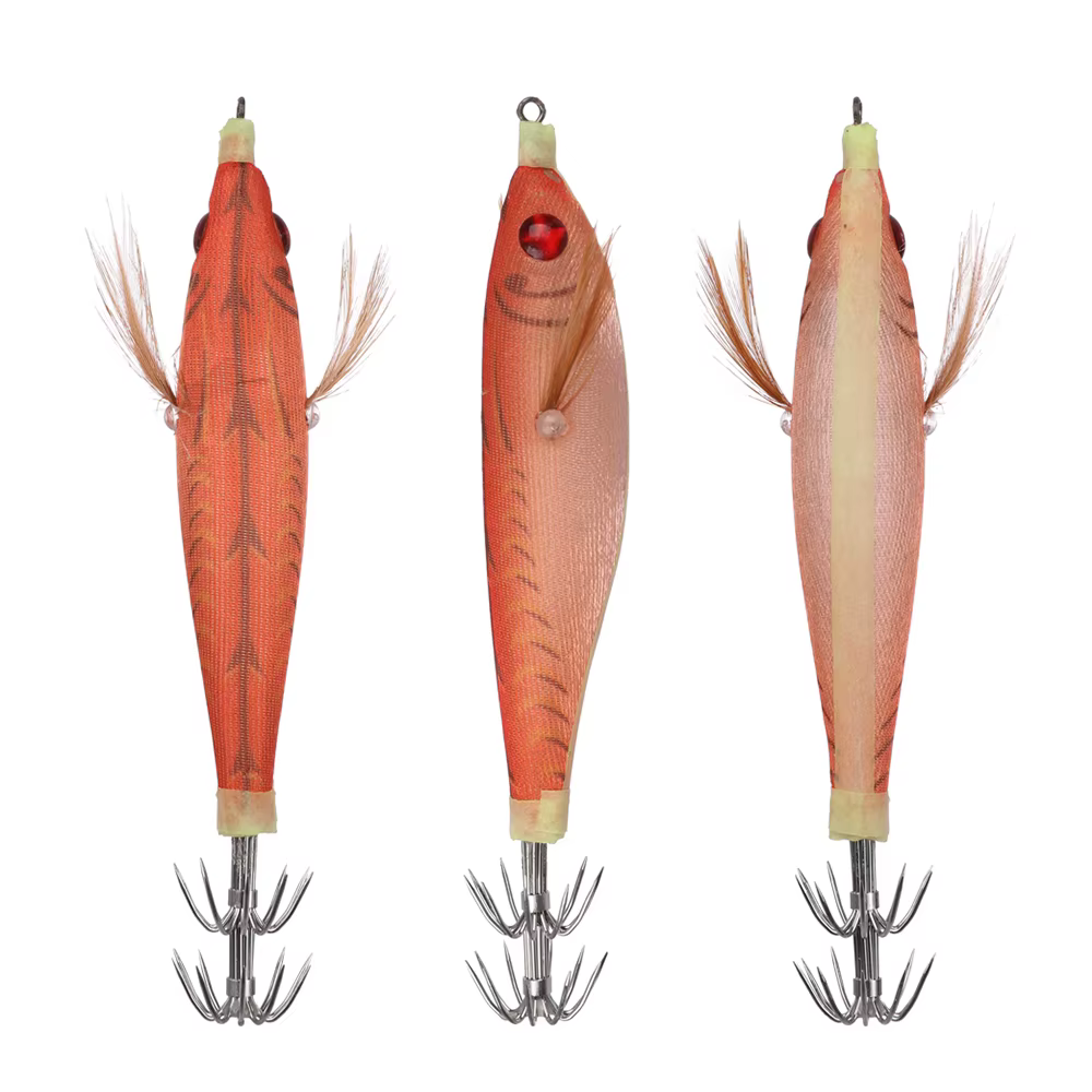Jig para calamar y pulpo 9.5cm – Señuelo duro imitación gamba - imagen 4