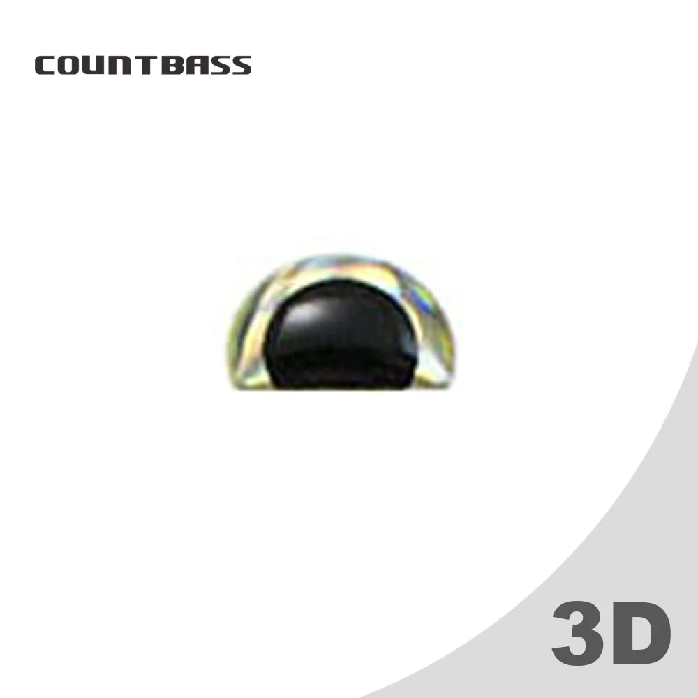 Countbass Ojos de señuelo 3D para cebos duros DIY minnow sin pintar - imagen 3