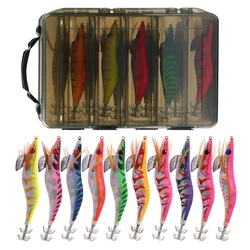 Jigs Luminosos Madera para Calamar