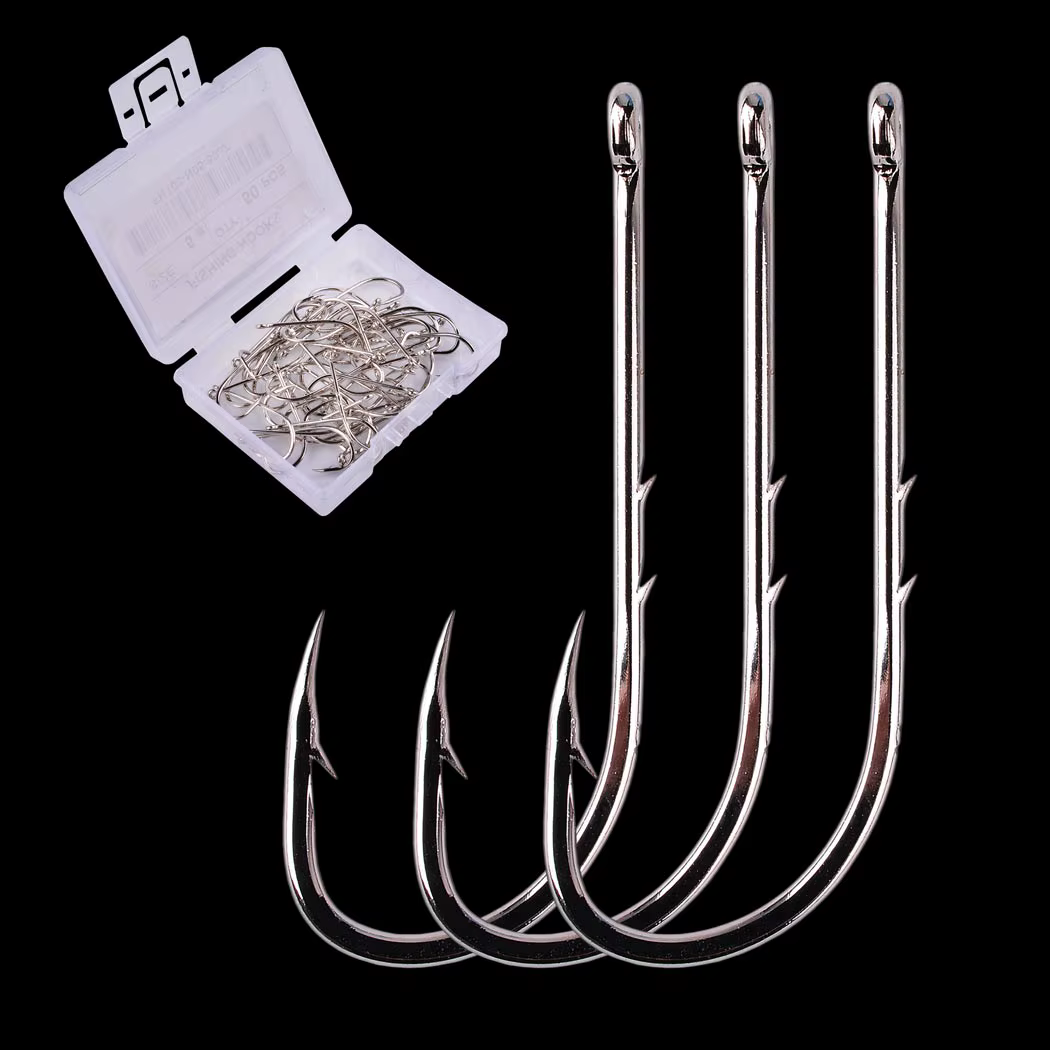 Anzuelos Jig Head acero carbono – Para gusano vinilo