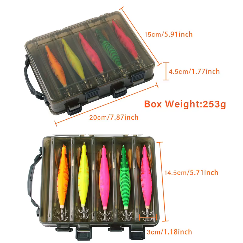 Jigs Luminosos Madera para Calamar - imagen 2