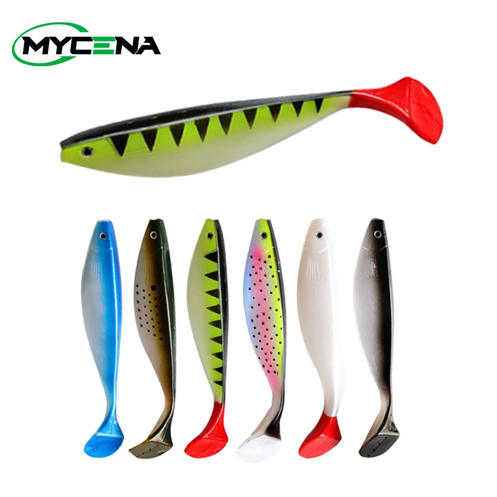 Señuelo swimbait cola de paleta para cebo de silicona gran carpa - imagen 2