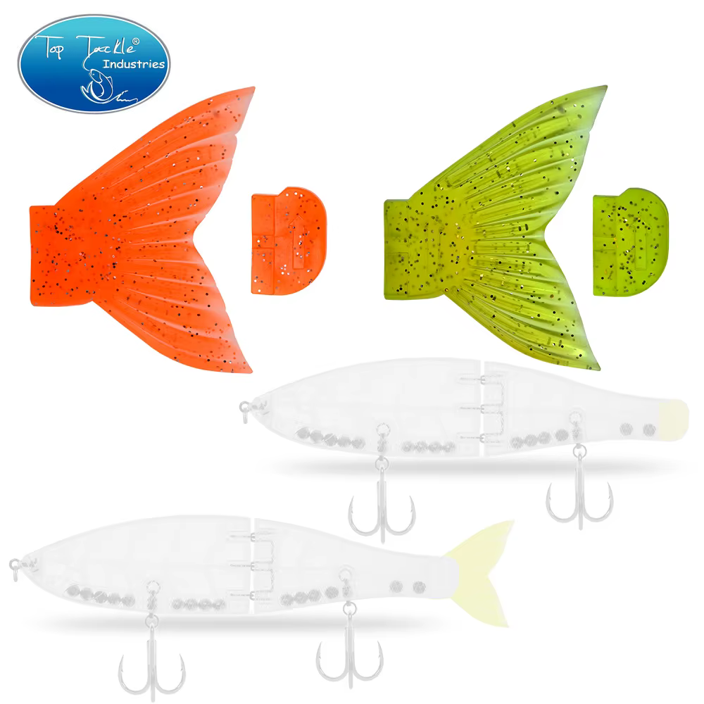 CF LURE PILUM – Señuelo articulado con cola blanda - imagen 3