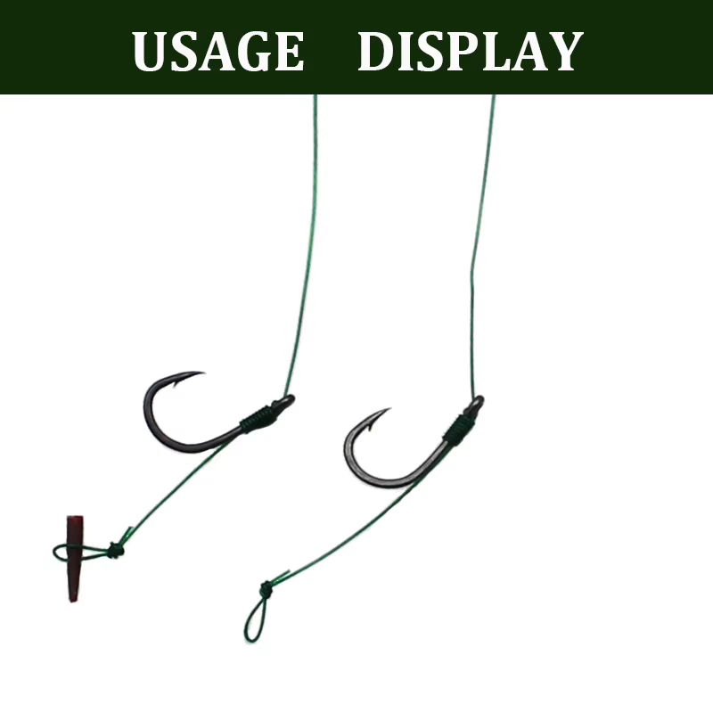 Medidor de pelo para pesca con alimentador - Herramienta de hair rig - imagen 2