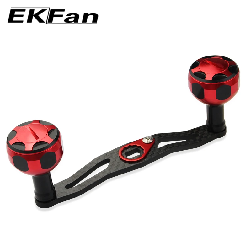 EKFan Perilla del Carrete Baitcasting Aluminio y Fibra de Carbono - imagen 2