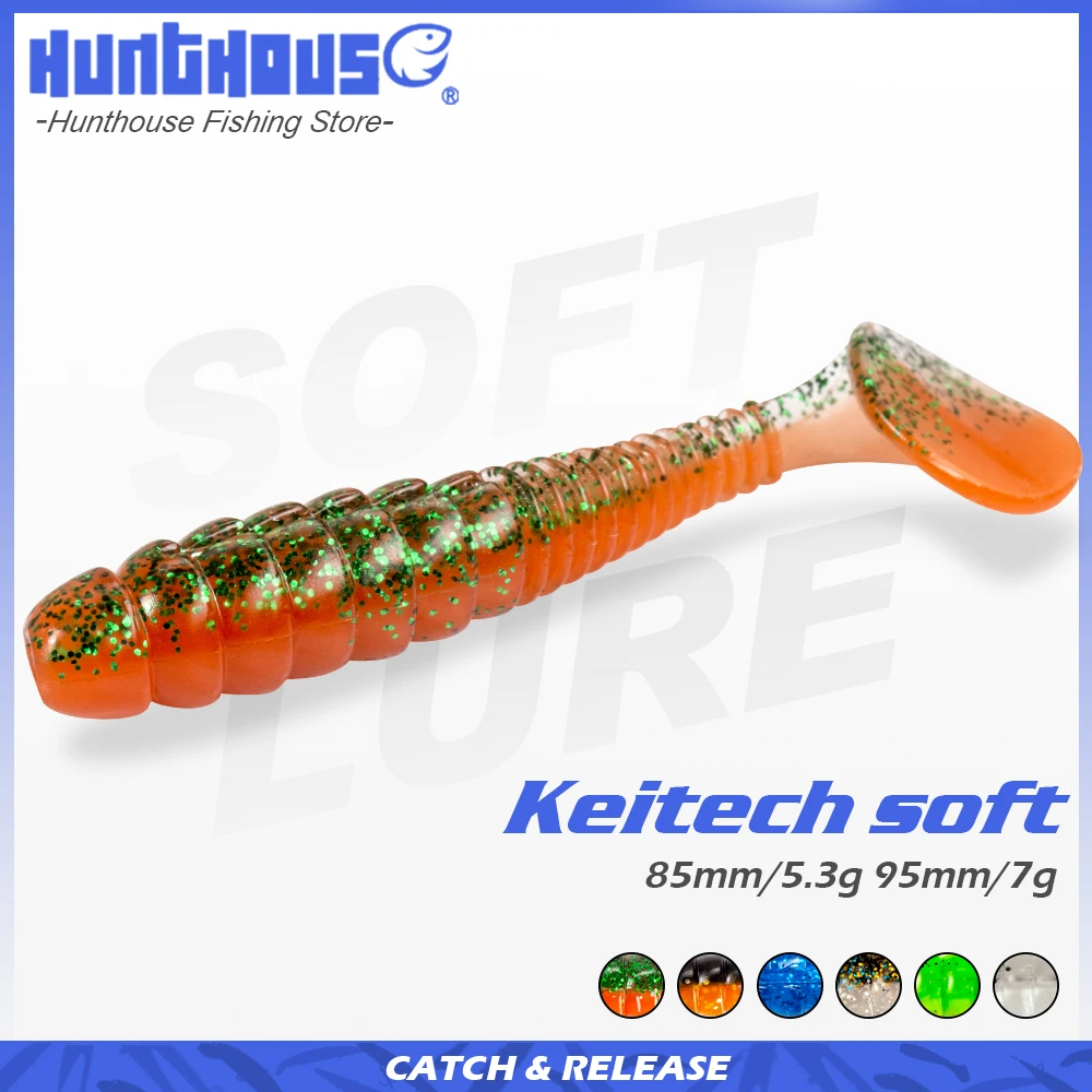 Keitech Swing Impact – Señuelo de silicona para lucio