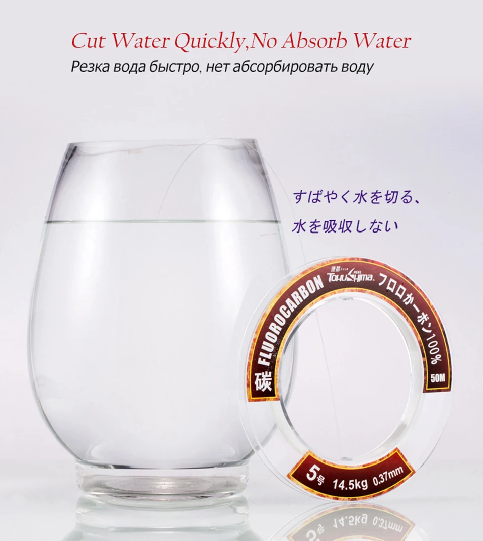 Fluorocarbono WALK FISH – Leader ultraresistente 0,14-0,60mm - imagen 3