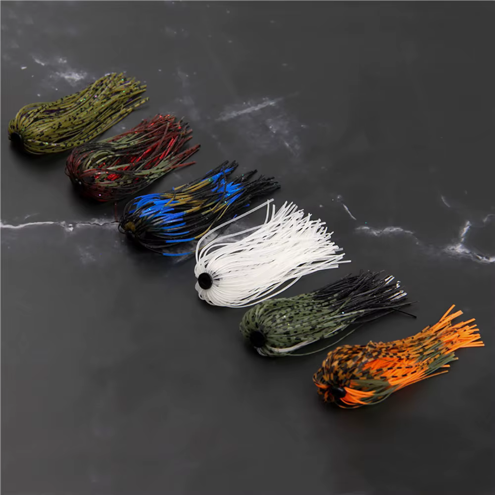 Faldas de silicona para Spinnerbait y Buzzbait - 50 hebras - imagen 4