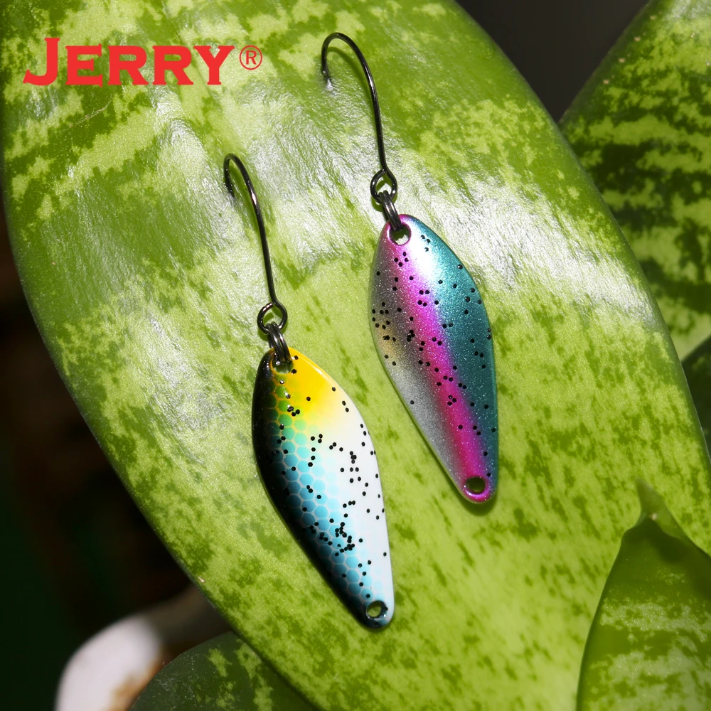 Jerry Señuelos cuchara Wobbler ultraligeros para trucha y lubina - imagen 2