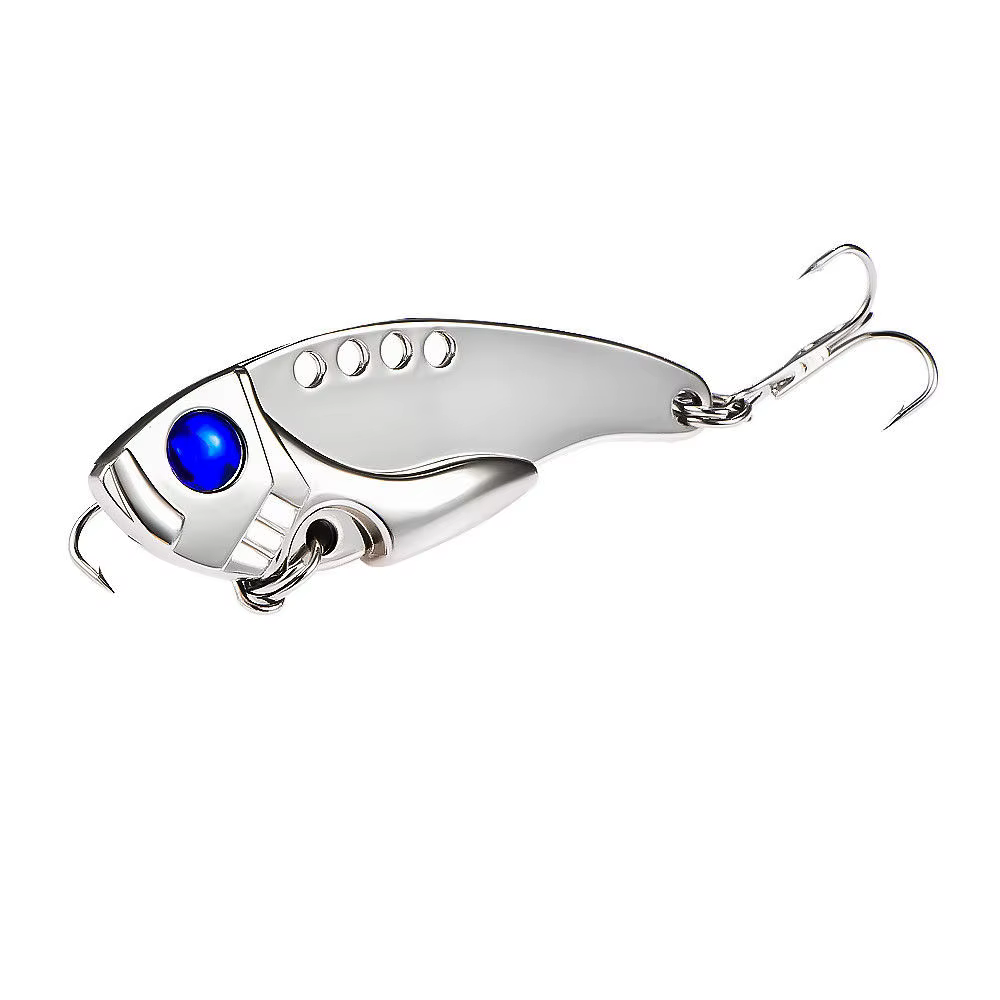 Cicada Cuchara VIB 6cm 11g – Señuelo vibrate ojos 3D - imagen 2