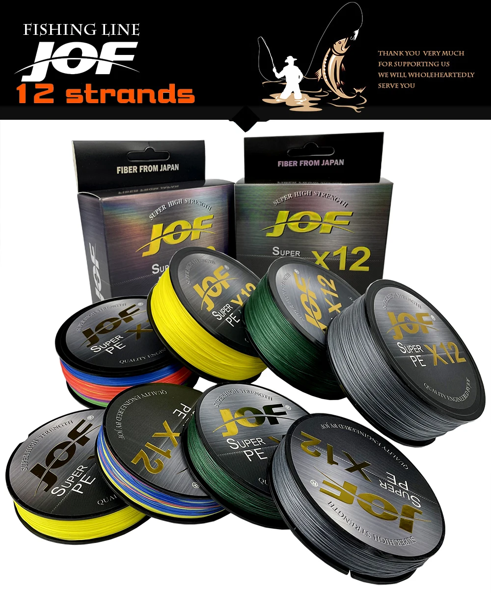 Bobinas de línea trenzada JOF