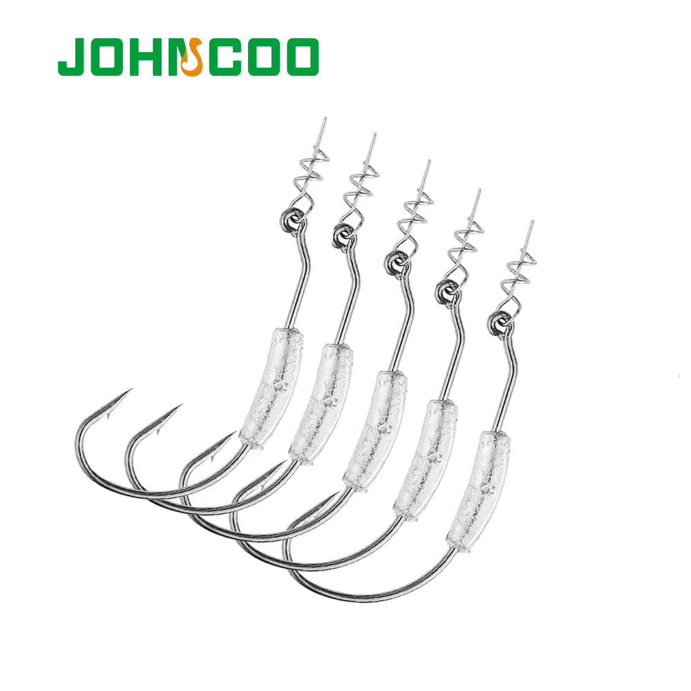 Jig Heads JOHNCOO – 4 uds pesos 2-9g con anzuelos offset - imagen 5