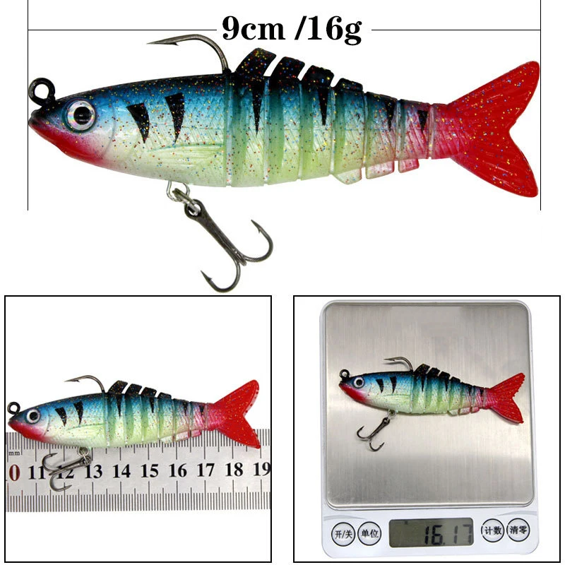 Señuelo vinilo blando Chinook Wobblers – cebo artificial - imagen 3