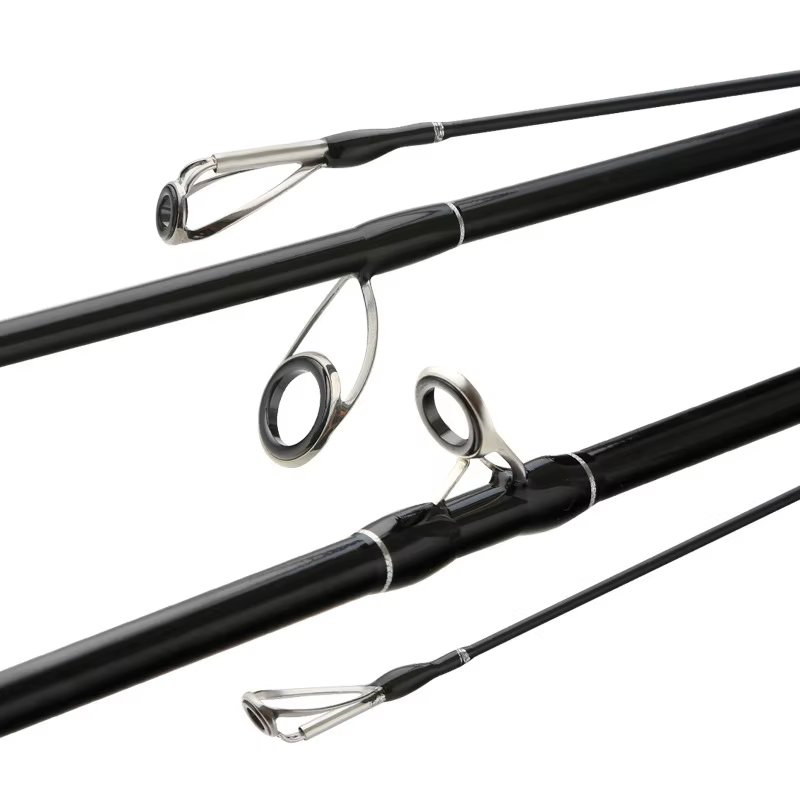 Caña fibra carbono ML/MH para spinning y baitcasting 2 tramos - imagen 3