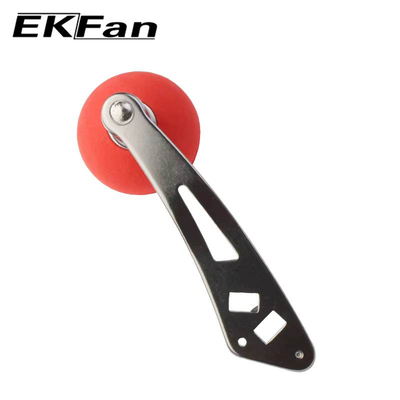 EKFan Mango carrete aluminio 94mm – Perilla EVA doble agujero - imagen 2