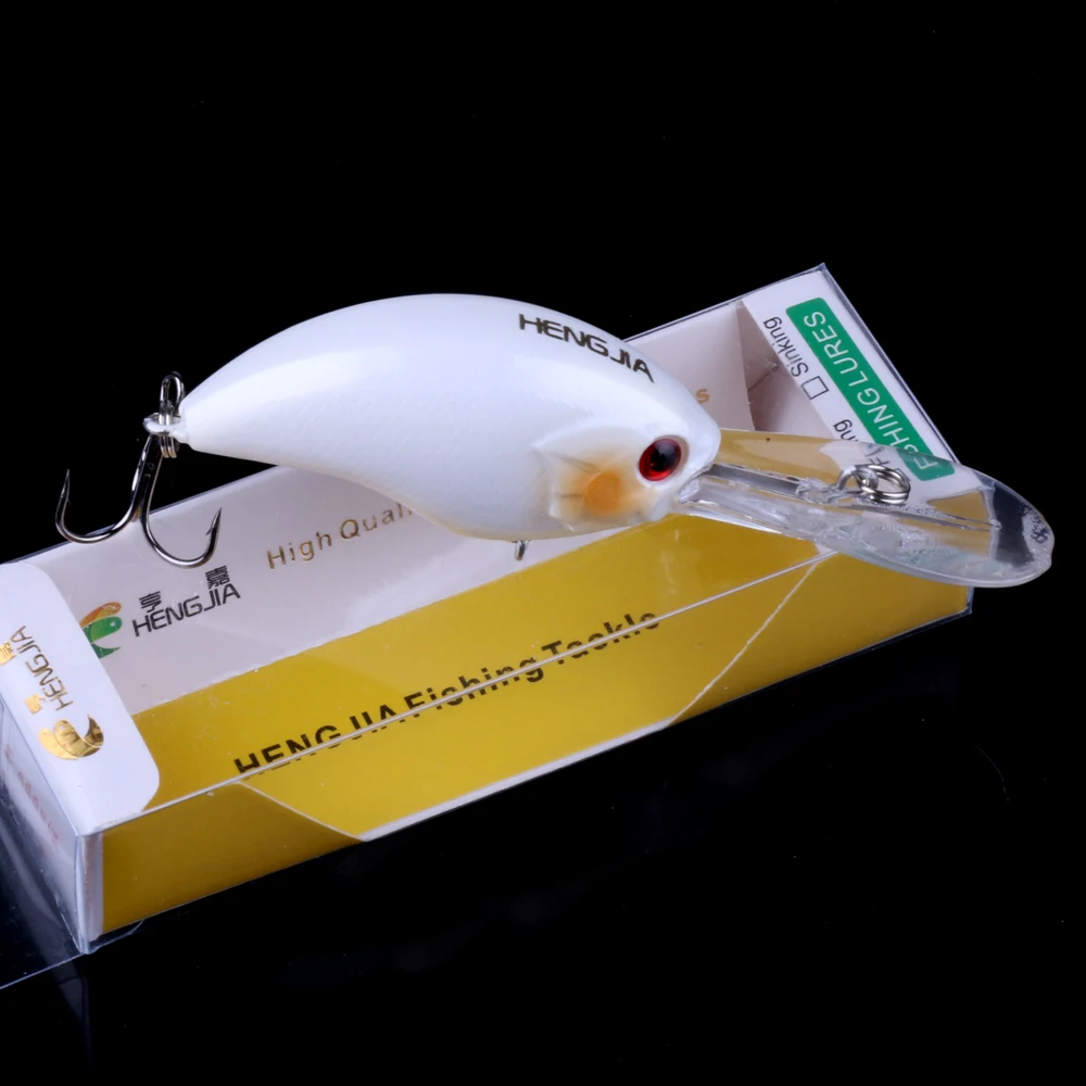 Crankbait HENGJIA 9CM flotante – Señuelo long lip para lubina