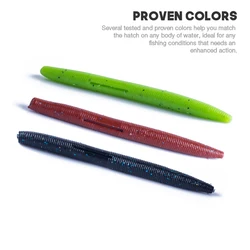 Hanlin señuelos blandos de silicona 105mm 6.3g Swimbait hundimiento