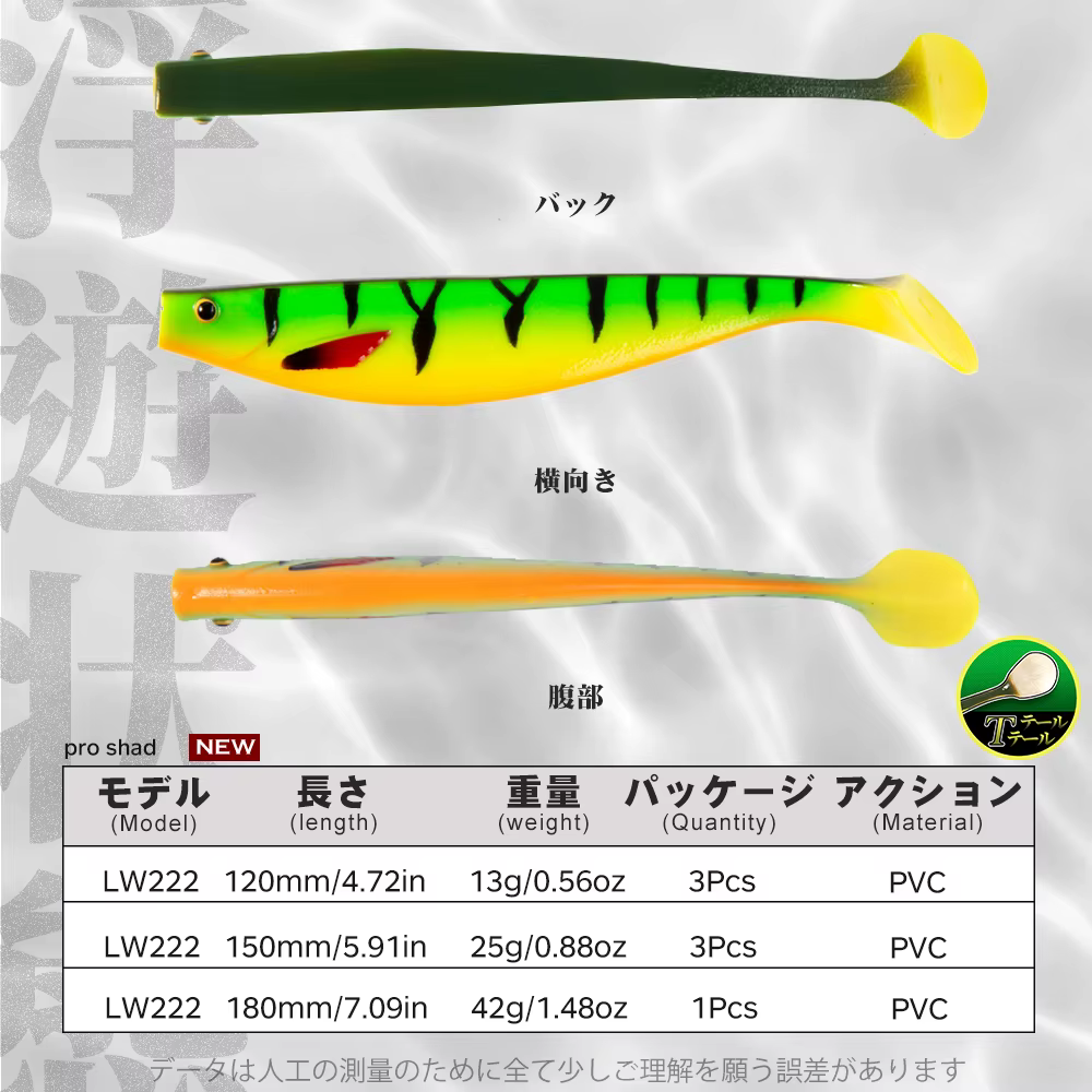 Fox Rage Pro Shad Hunthouse – Swimbait blando 120-180mm para Lucio - imagen 2