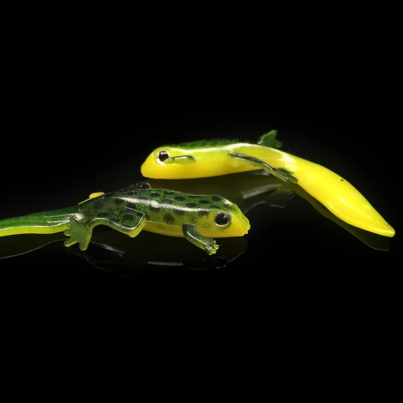 Salamandra Gigante – Señuelo lagarto blando para bass - imagen 4