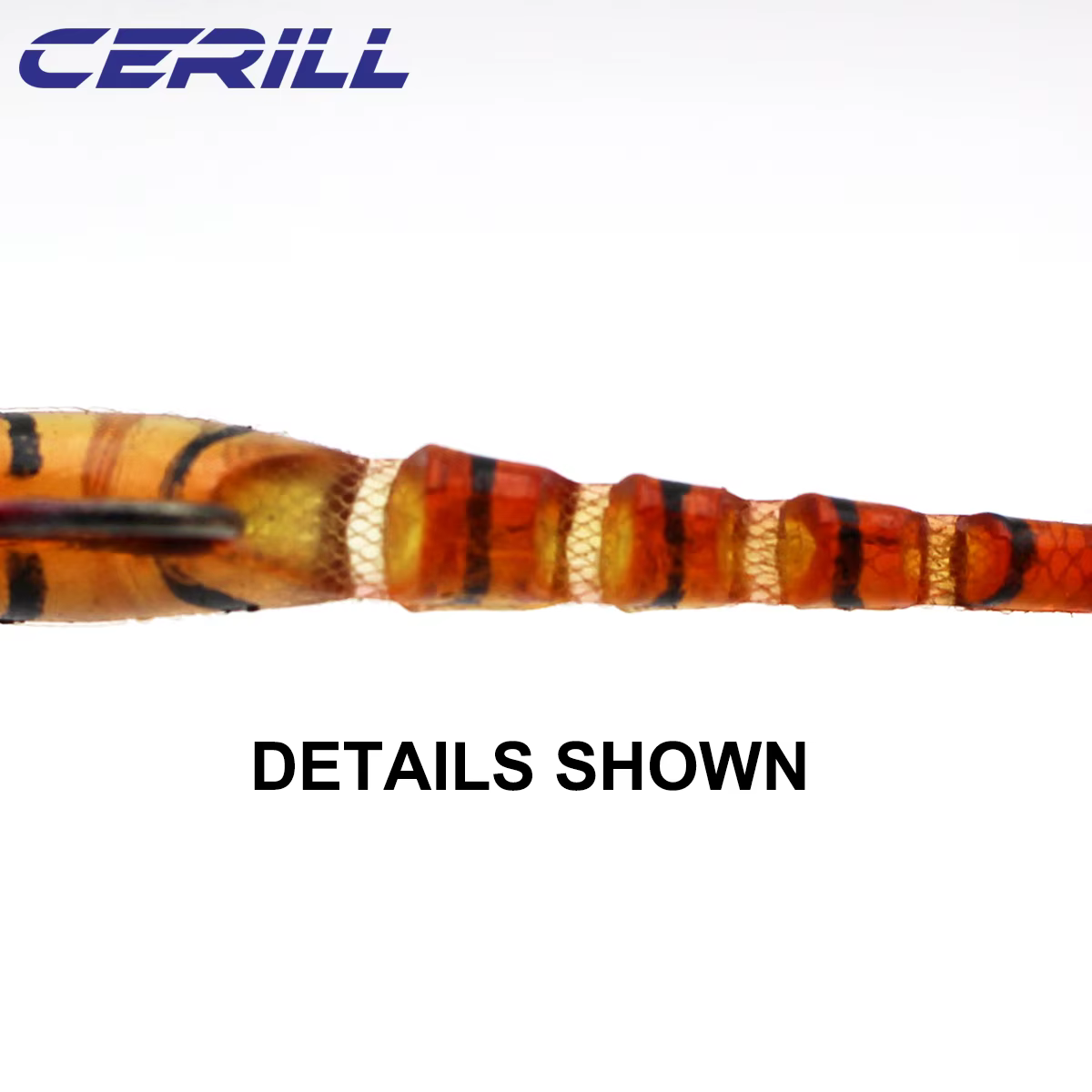 Senuelo luminoso gusano Swimbait - Jigging para carpa lubina - imagen 2