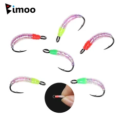 Bimoo Flash Gliss Body Ninfa – Anzuelo ojo grande para trucha
