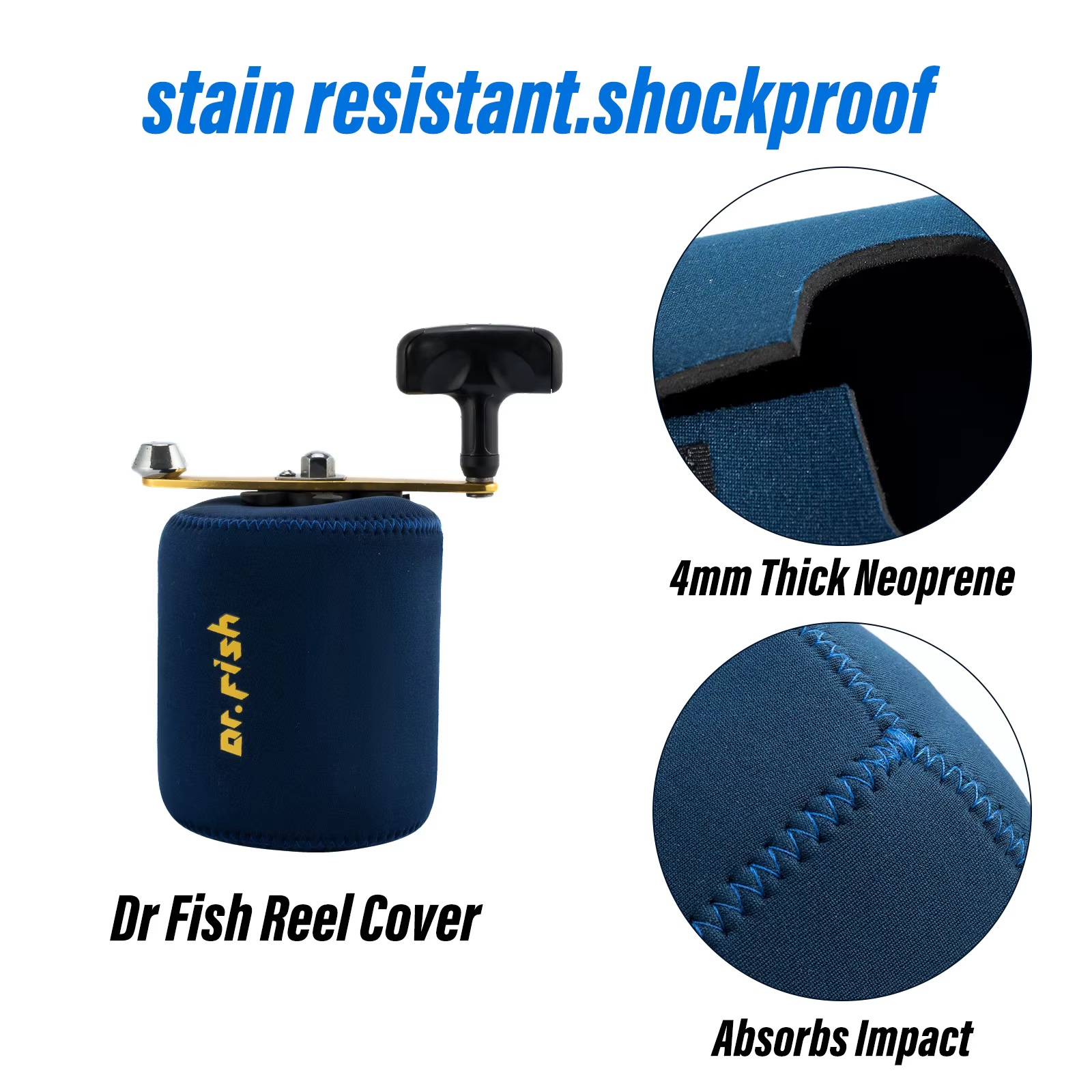 Protector de neopreno para carrete de baitcaster