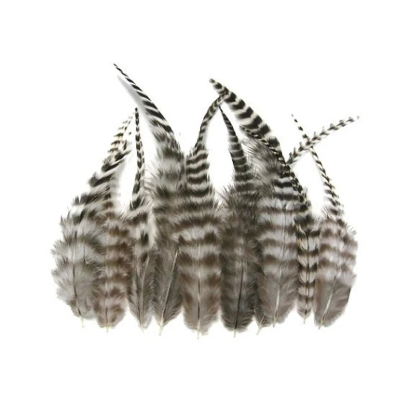 Plumas de gallo para hackle y mosca seca