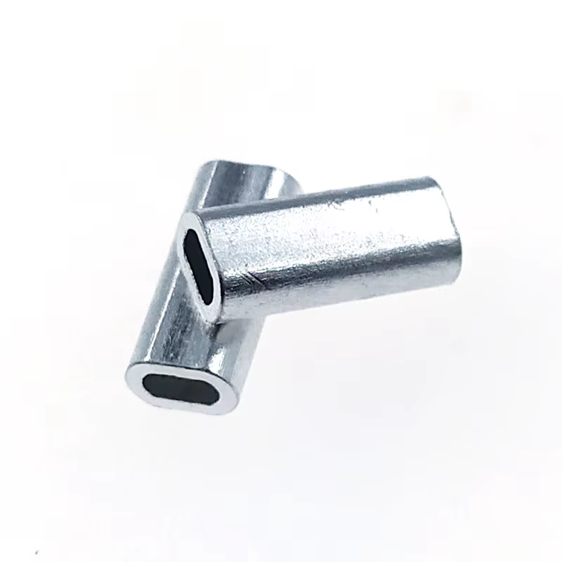 Manguitos Ovalados de Aluminio para Pesca – Conectores de Crimpado