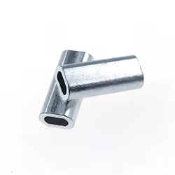 Manguitos Ovalados de Aluminio para Pesca – Conectores de Crimpado