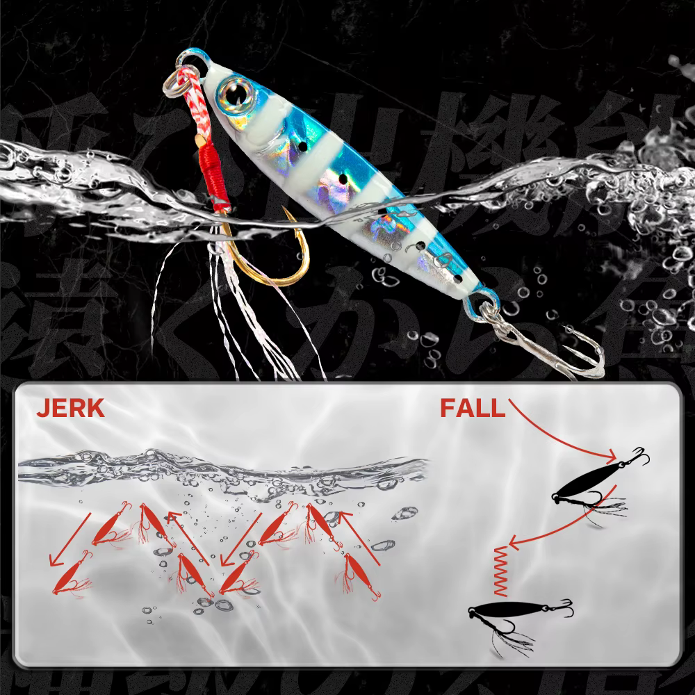 Cuchara Jigging Hunthouse para Pesca Alto Mar Lubina - imagen 2