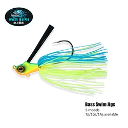 Jig Football con weedguard para swimbait - acción natural