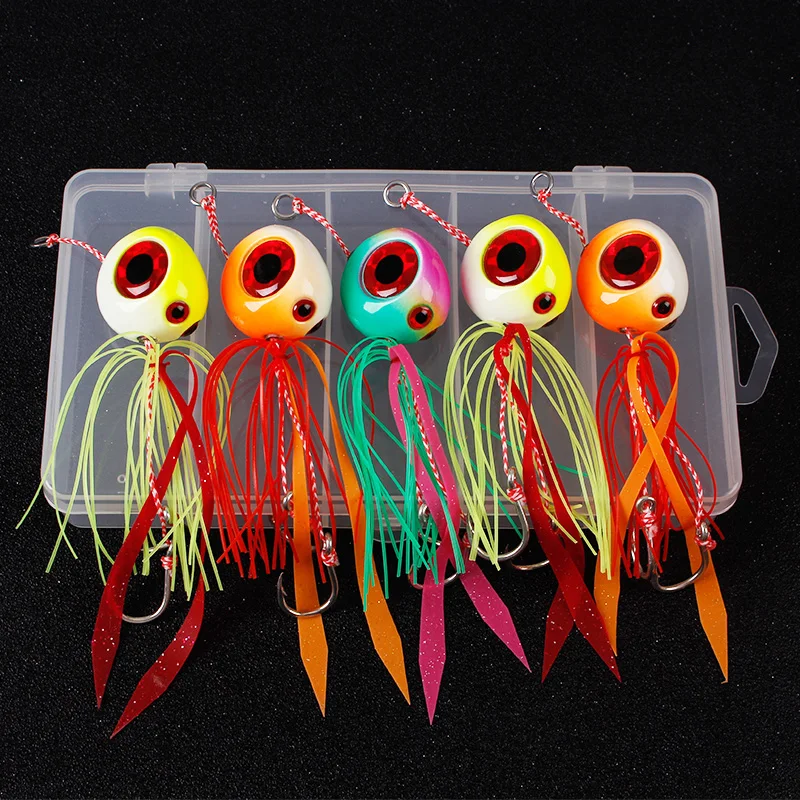 Kit Kabura Inchiku TEASER – Jig de hundimiento rápido para agua salada - imagen 4