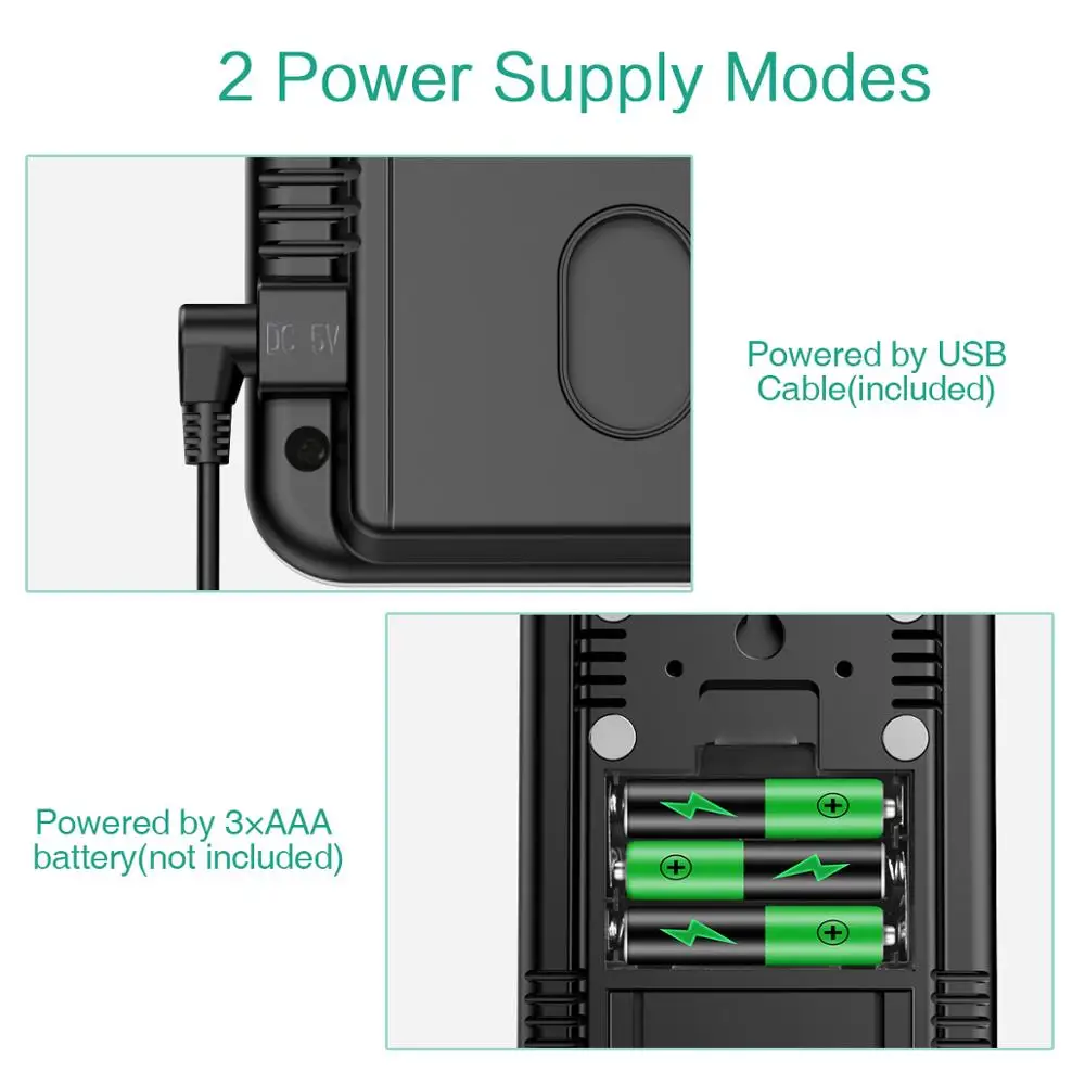 Termómetro ORIA Doble Sensor Inalámbrico Interior/Exterior con Alarma - imagen 4