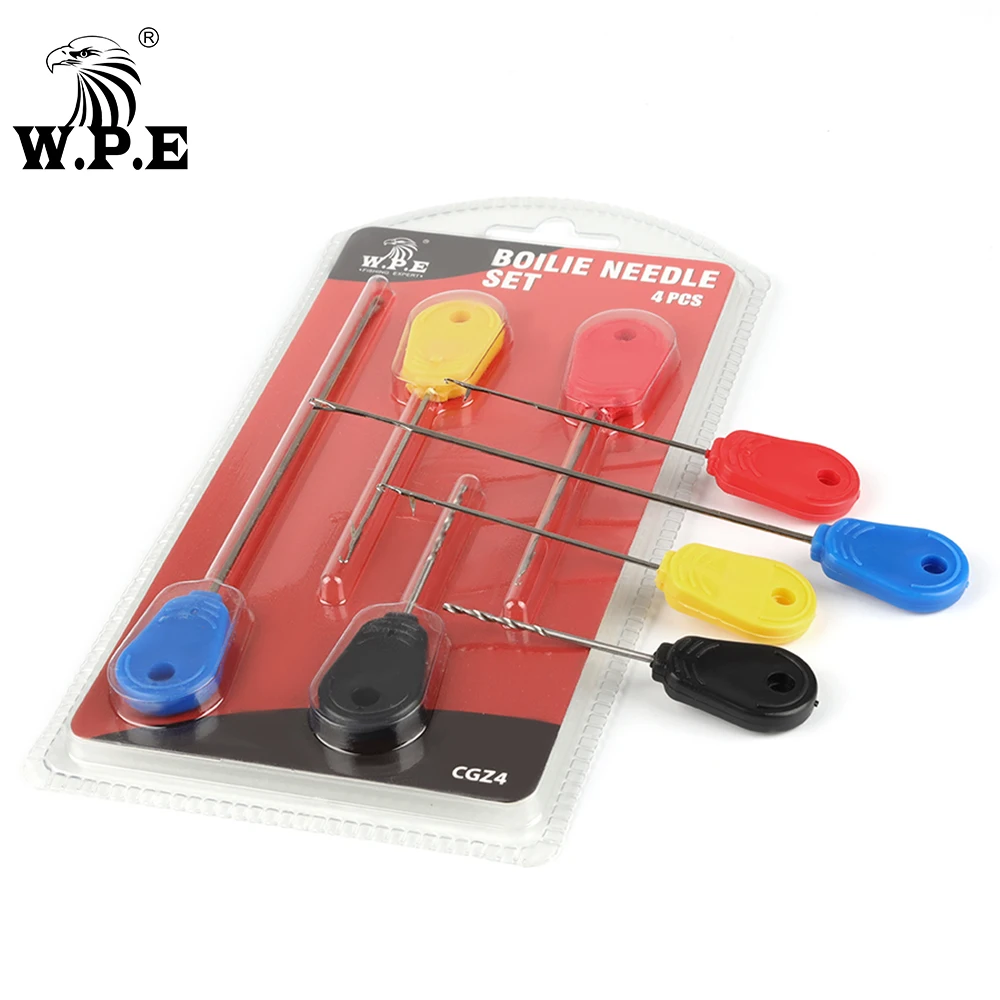 W.P.E. Set Agujas Boilie y Herramienta Baiting Inox para carpa - imagen 2