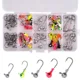 Anzuelos Jig Head redondos para vinilo y lombriz – pesca de crappie - imagen 2