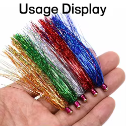 Tinsel Holográfico Wifreo Flashabou para streamers