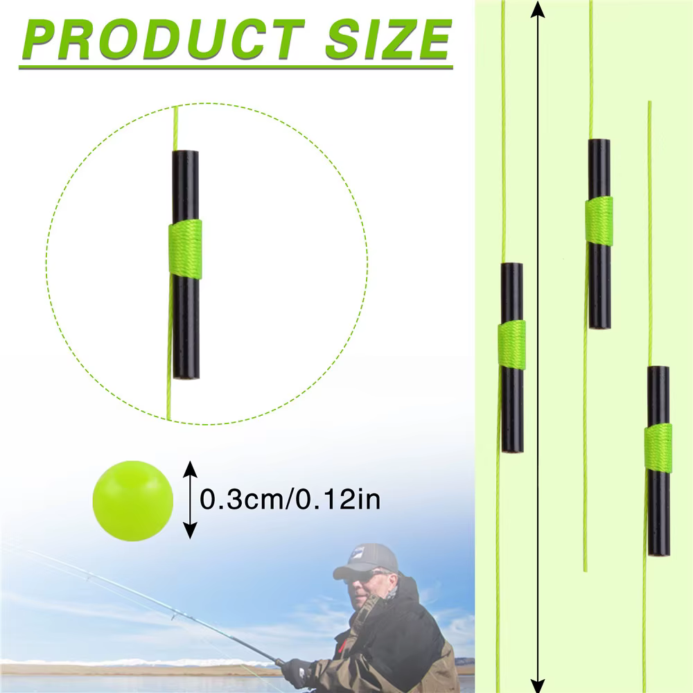 Tope de corcho deslizante para flotador de pesca en agua salada - imagen 3