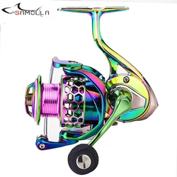 Peche Carrete Spinning 1000-6000 Metal 14BB Agua Salada