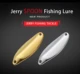 Cucharas de pesca Jerry Mang sin pintar – Cuerpo blanco blinkers - imagen 3