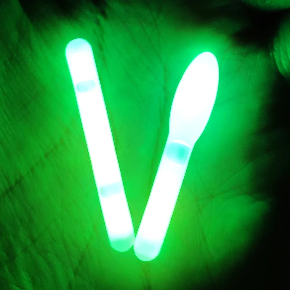 Flotador de pesca luminoso nocturno con varita luminosa química - imagen 4