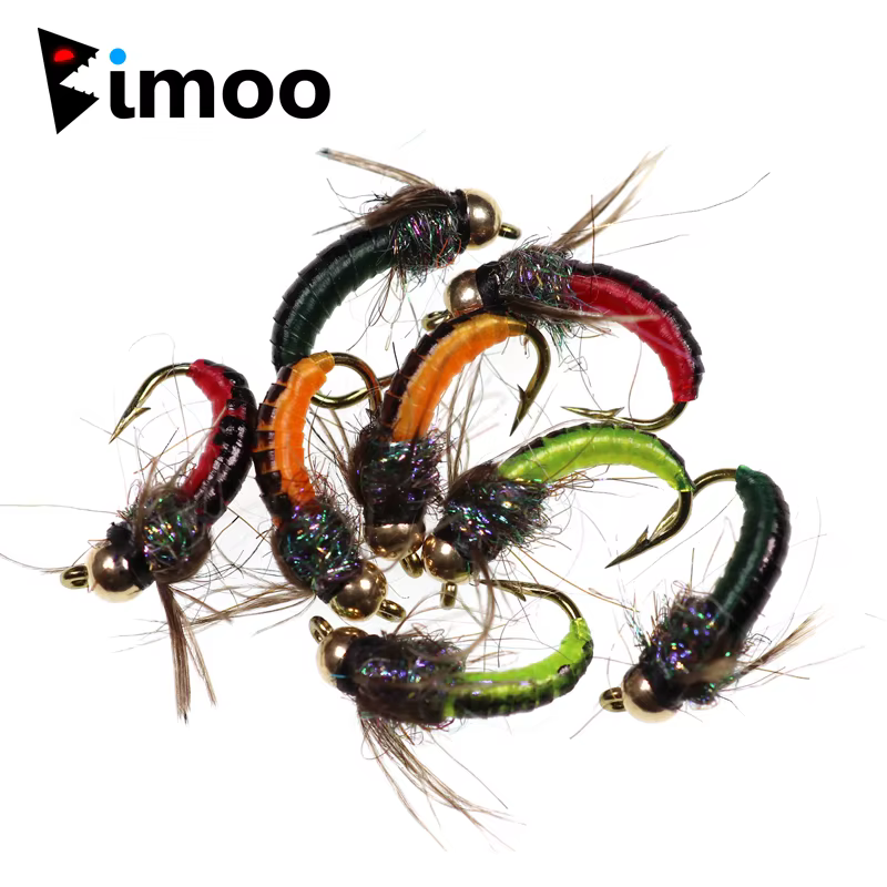 Anzuelos Bimoo Ninja Scud – Latón para Trucha - imagen 3