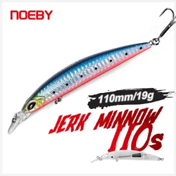 Noeby Wobbler hundimiento 110mm 19g agua salada