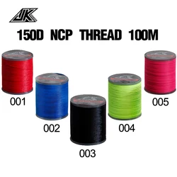 JK-150D Hilo multicolor para anzuelos auxiliares tejido a mano