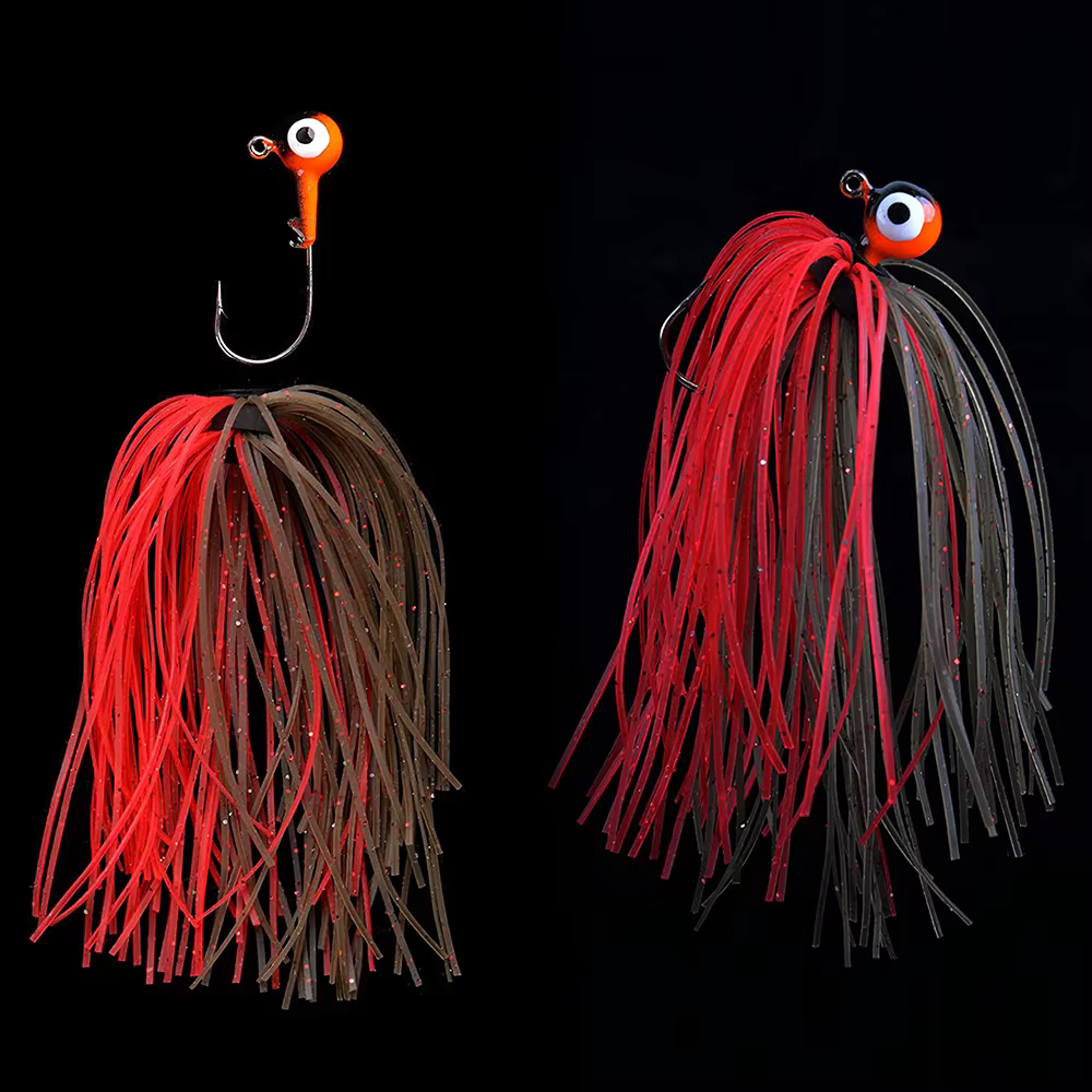 Faldas de silicona para Spinnerbait y Buzzbait - 50 hebras - imagen 2