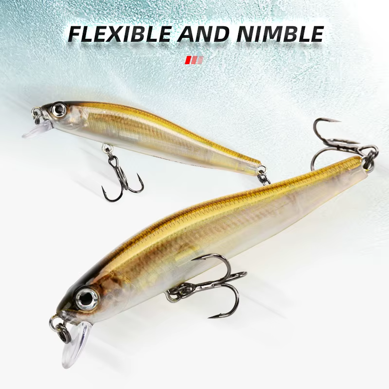 Señuelo Minnow 70S Allblue Hundimiento Lento – Lubina y Trucha - imagen 4