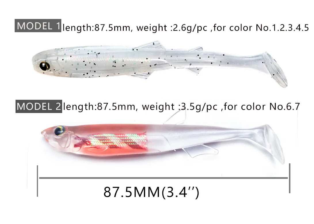 Señuelos WATER SNIPER con ojos 3D y diseño realista