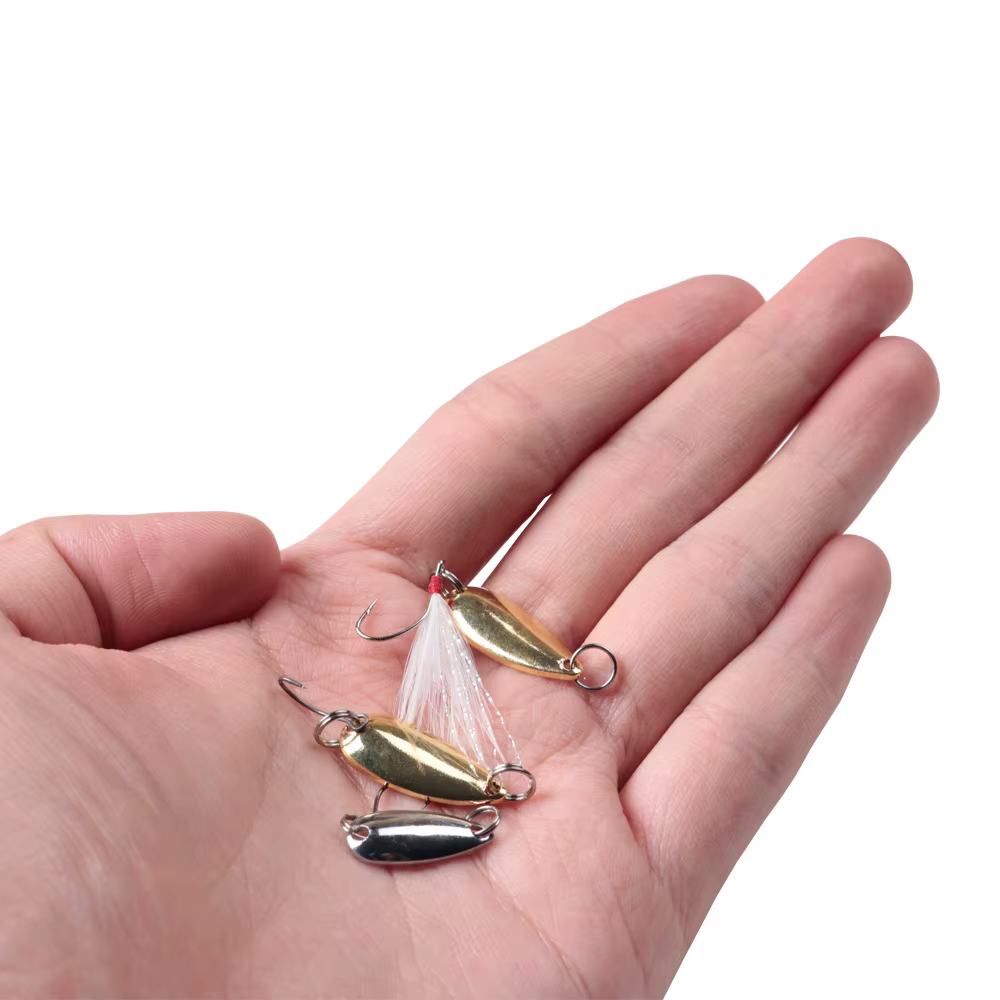 Set de Señuelos Wobbler y Cucharilla para Trucha y Carpa