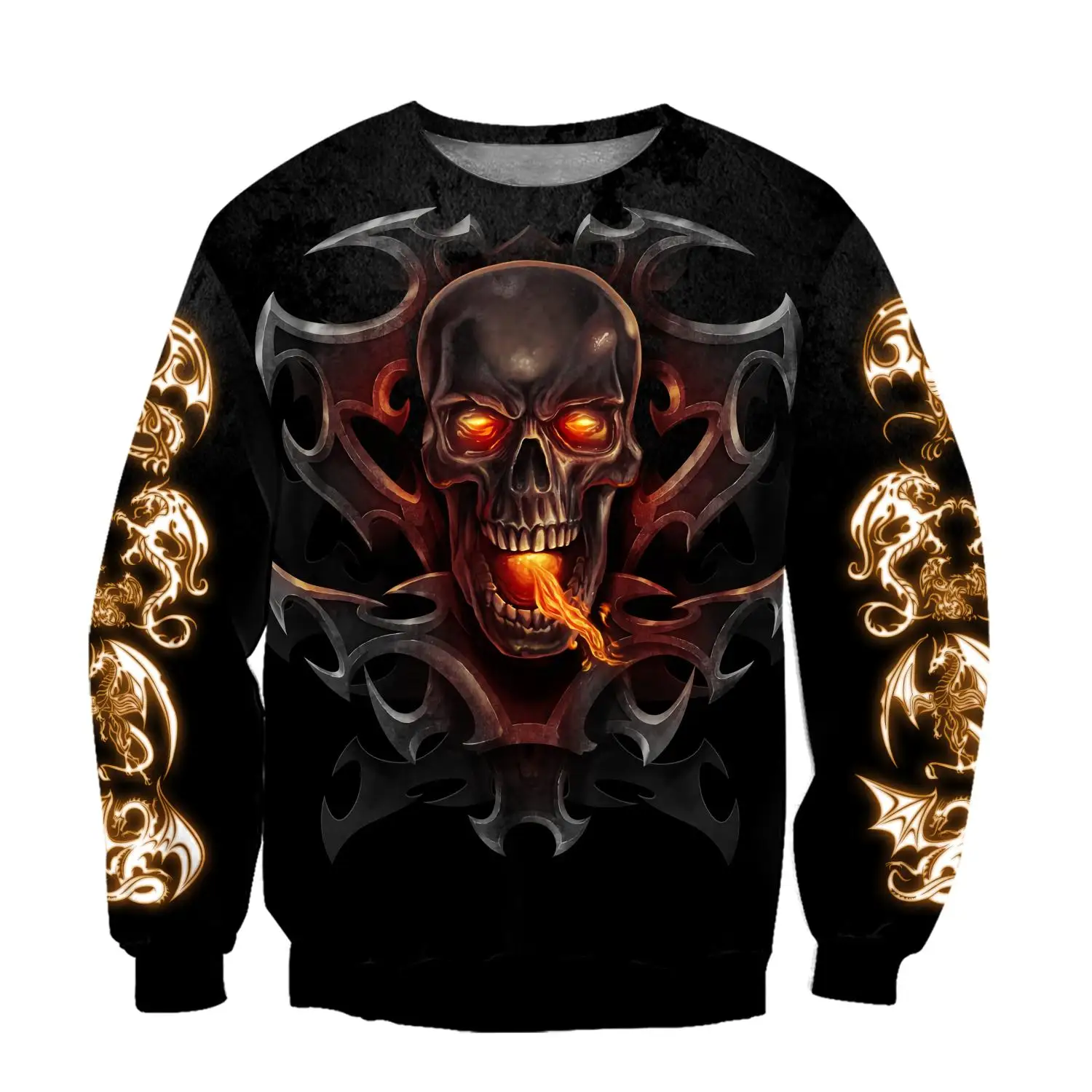 Sudadera con capucha dragón 3D Harajuku – estilo cosplay casual - imagen 4