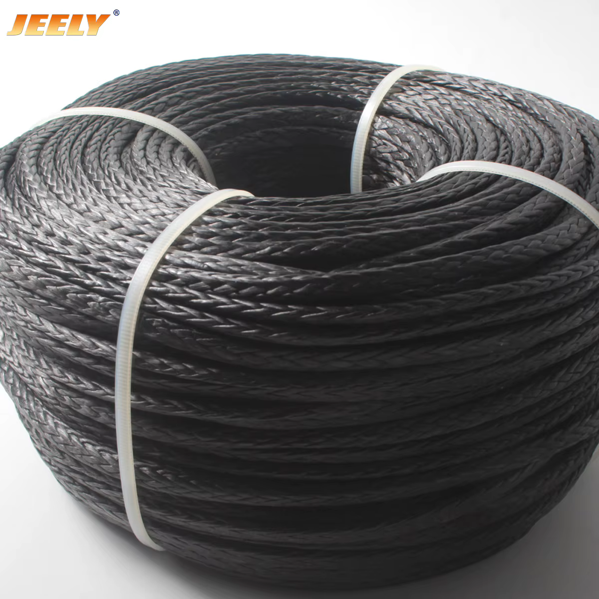 JEELY Línea UHMWPE 5mm 6400lb 10m hueca para barco - cabrestante - imagen 5