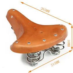 Asiento para pesca, cuero Retro 3 muelles - Reemplazo ciclismo